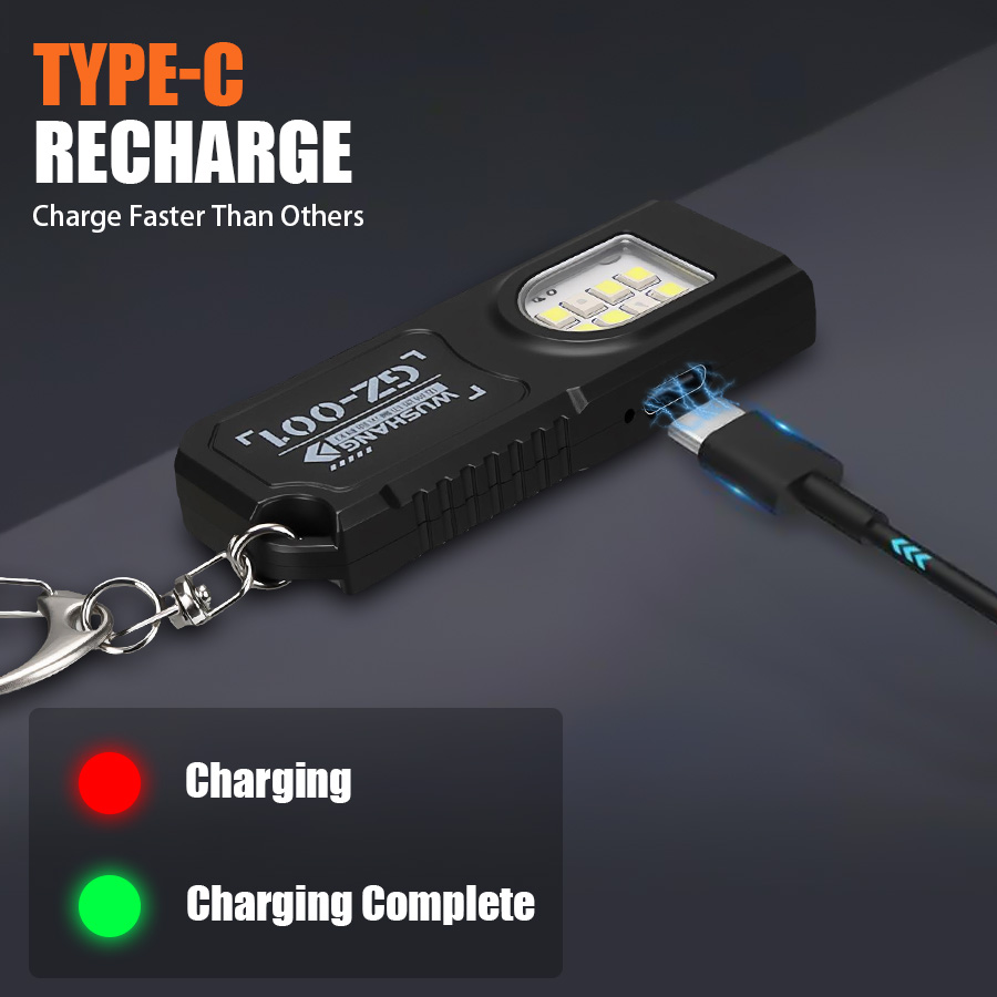 ไฟฉายพวงกุญแจอเนกประสงค์ ชาร์จ - Outdoor Camping Lamp บทวิจารณ์และราคา