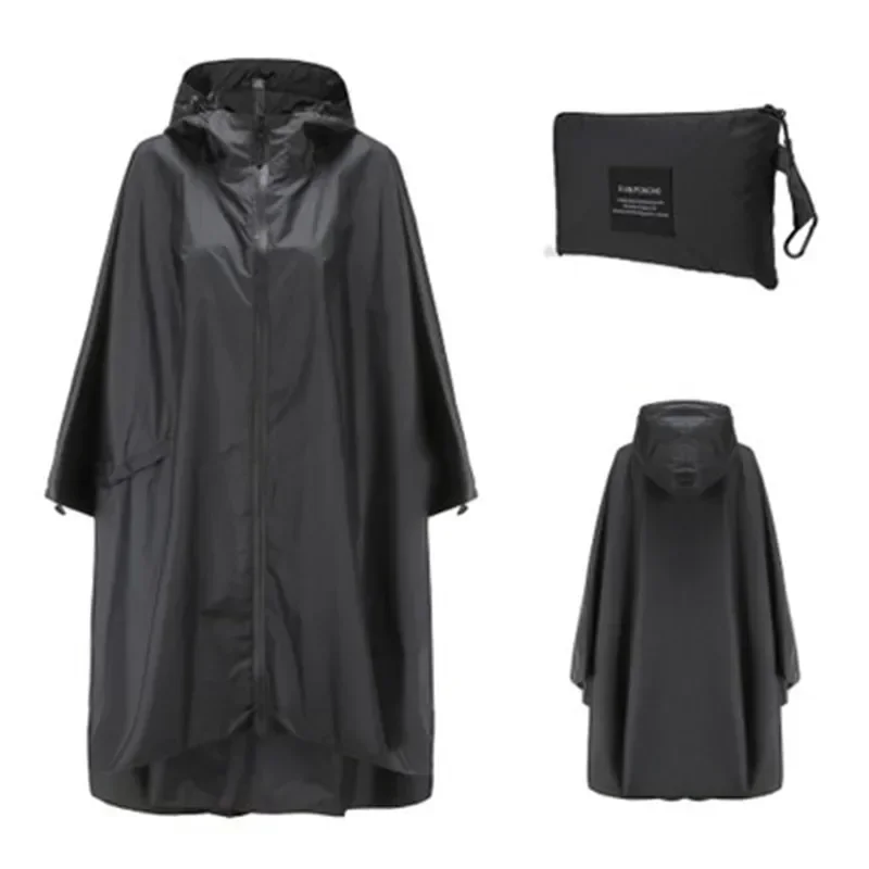 ไนลอนรถจักรยานยนต์ผู้ใหญ่เสื้อ - Camping Rain Poncho บทวิจารณ์และราคา