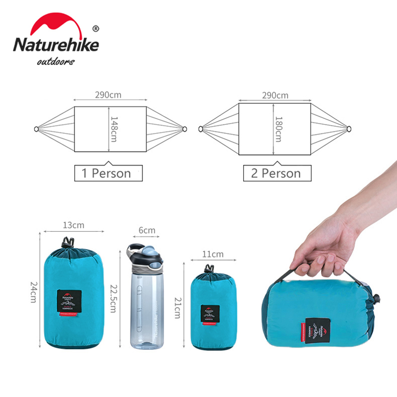 Naturehike เปลญวน 1 2 คนเบามาก - Outdoor Camping Cot บทวิจารณ์และราคา