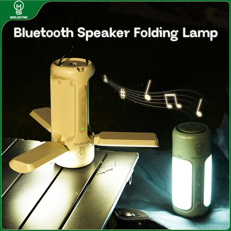 MOSLIGHTING บลูทูธพับโคมไฟตั้ง - Zd Outdoor Camping บทวิจารณ์และราคา