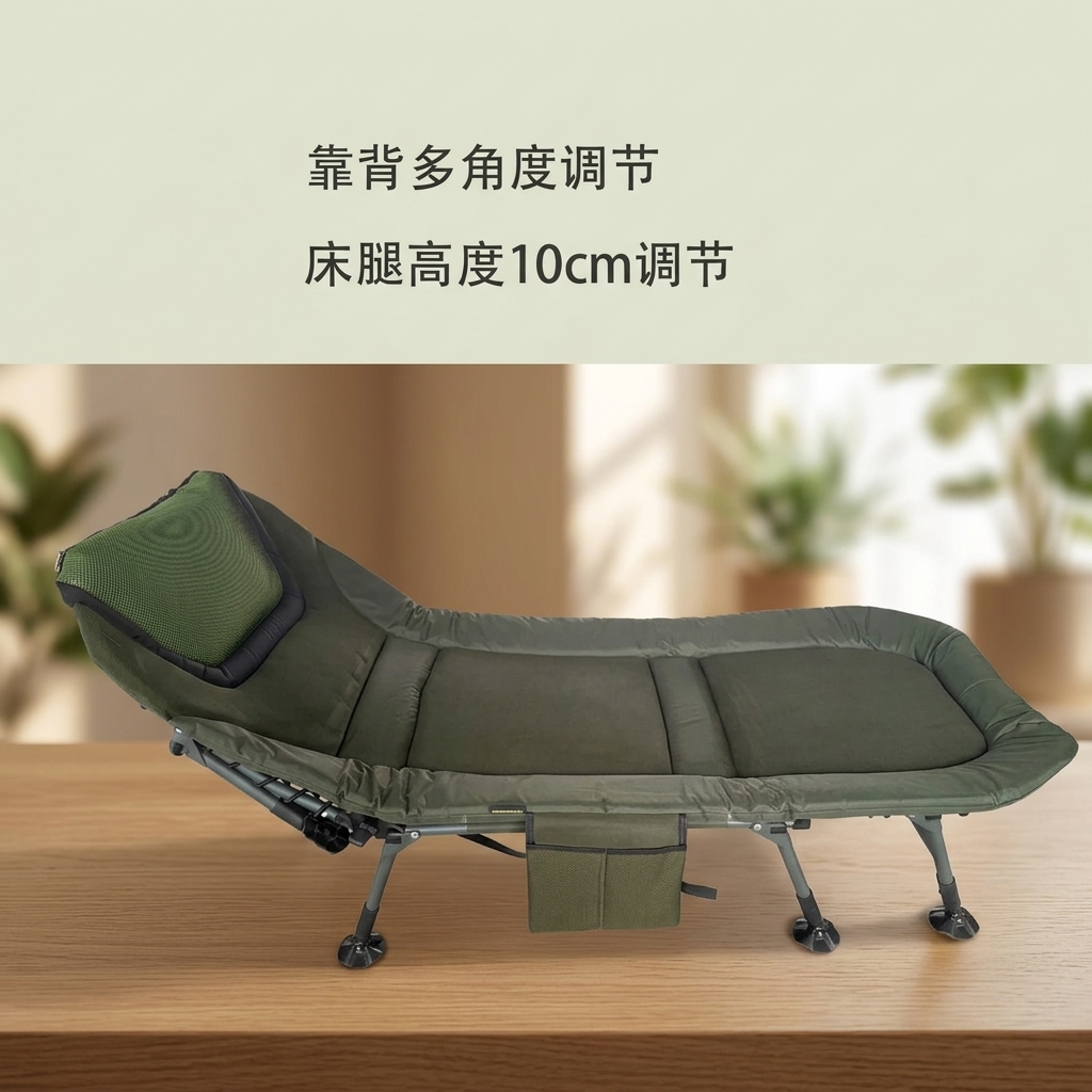 เตียงพับปรับระดับได้สำหรับตั้ง - Outdoor Camping Cot บทวิจารณ์และราคา