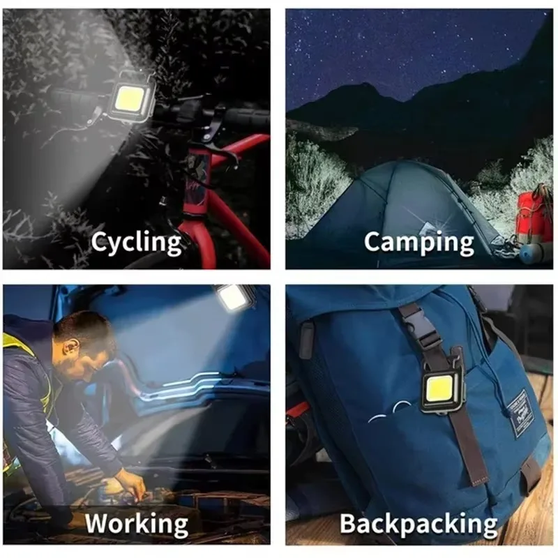 ไฟฉายพวงกุญแจ MINI COB สว่างพิ - Outdoor Camping Accessories บทวิจารณ์และราคา