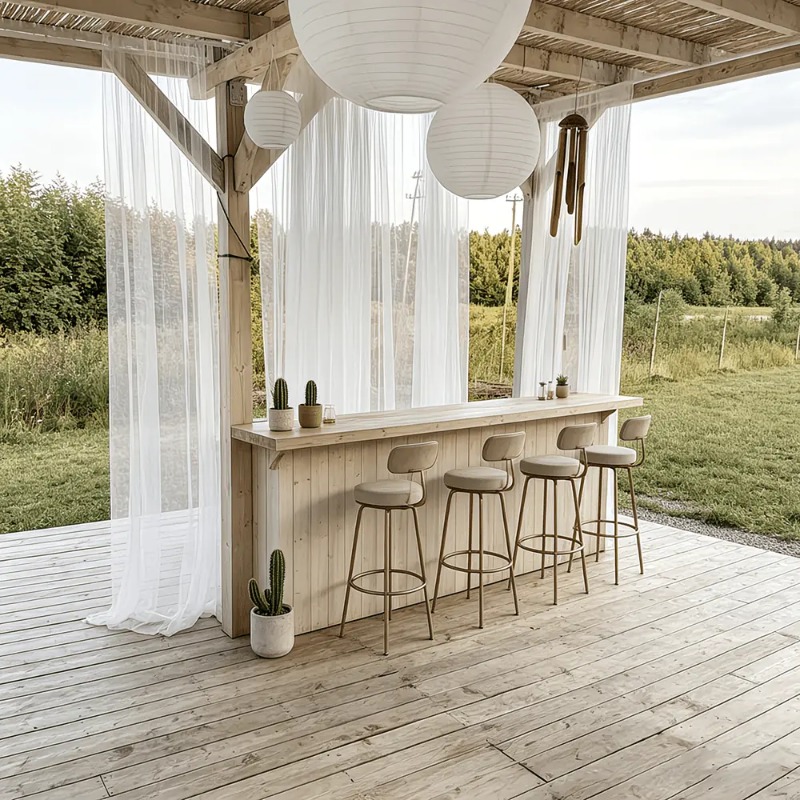 ผ้าม่านกลางแจ้ง 1 ชิ้น พร้อมช่ - Outdoor Camping Venues บทวิจารณ์และราคา