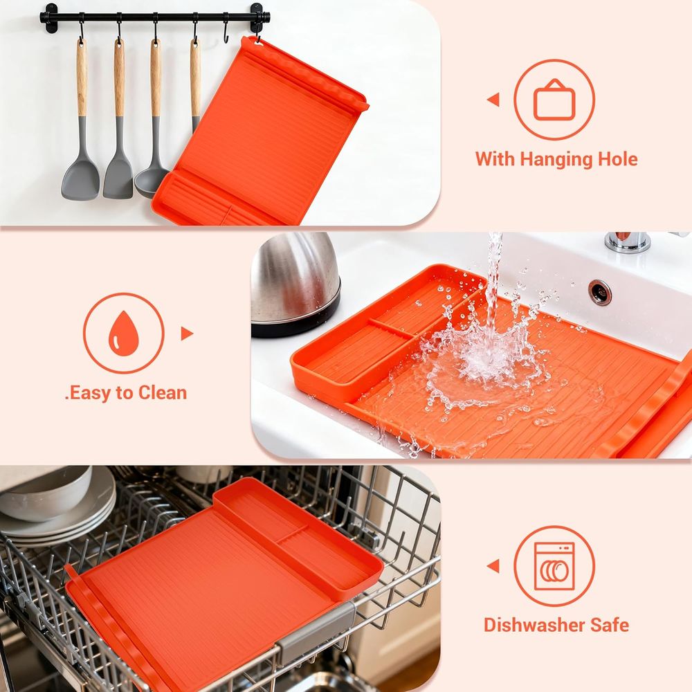 แผ่นรองย่างซิลิโคนทนความร้อน - - Outdoor Camping Tools บทวิจารณ์และราคา