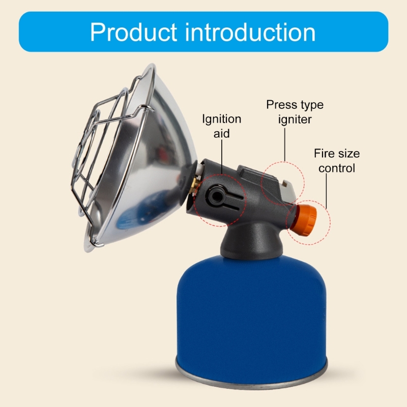 แบบพกพา Piezo IGNITION เครื่อง - Outdoor Camping Gas Heater บทวิจารณ์และราคา