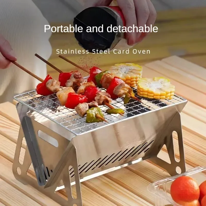 เตาย่างบาร์บีคิวแบบพับได้พกพา  - Outdoor Camping Gas Heater บทวิจารณ์และราคา