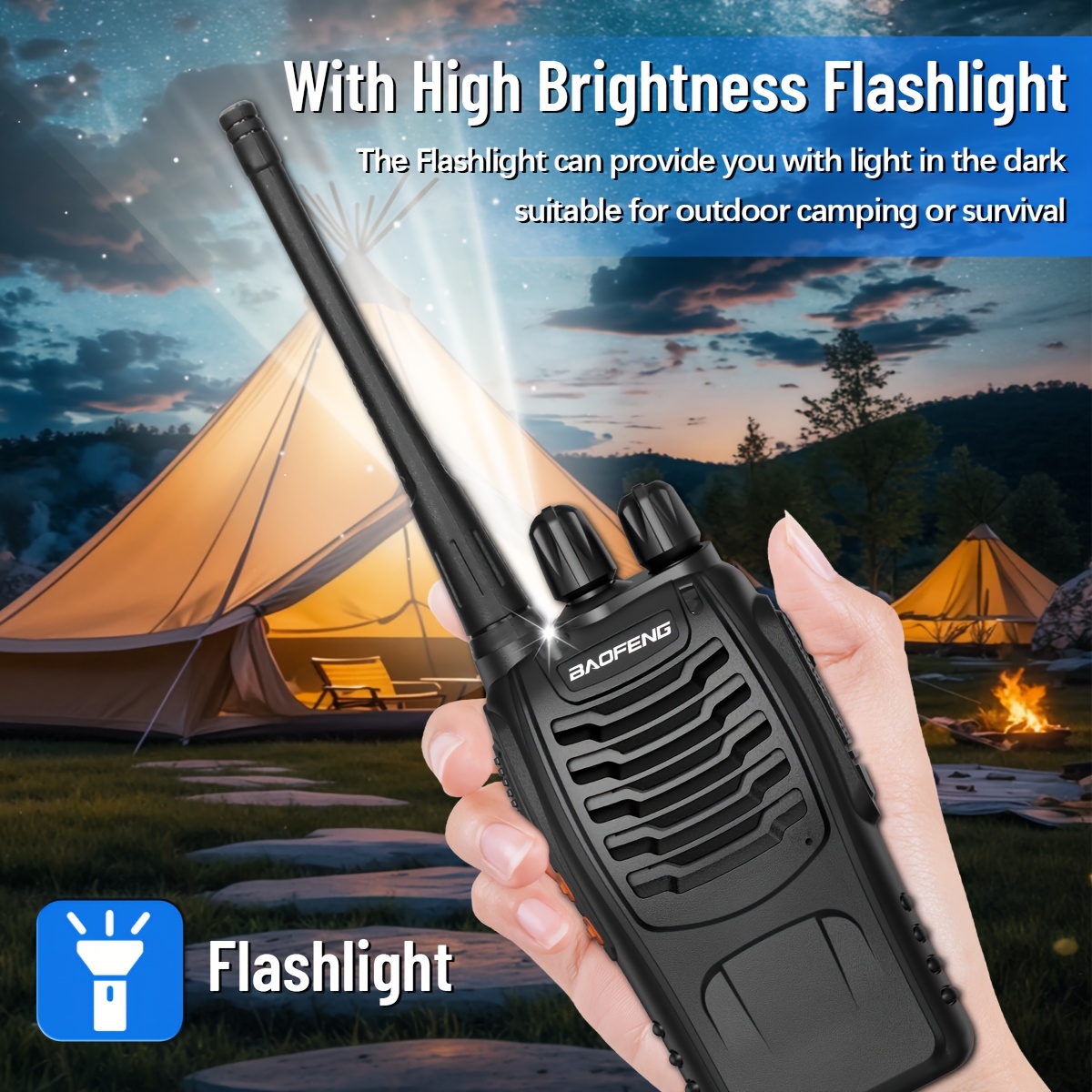 เครื่องส่งรับวิทยุระยะไกล Baof - Outdoor Camping Adventure บทวิจารณ์และราคา