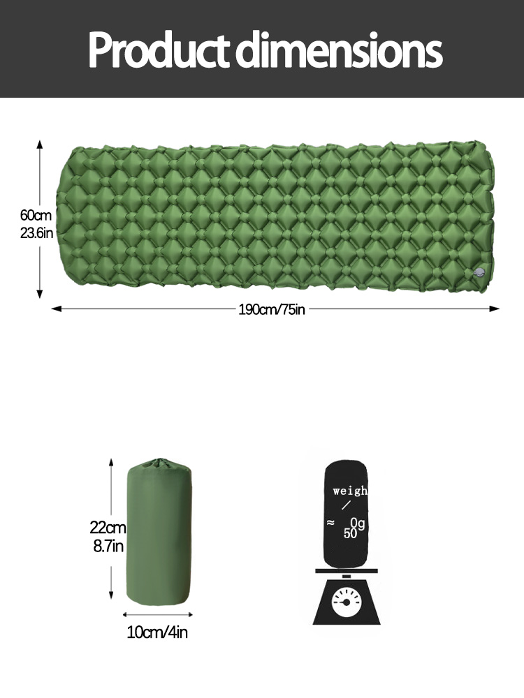 ที่นอนเป่าลมสำหรับตั้งแคมป์ในเ - Outdoor Camping Inflatable Tent บทวิจารณ์และราคา